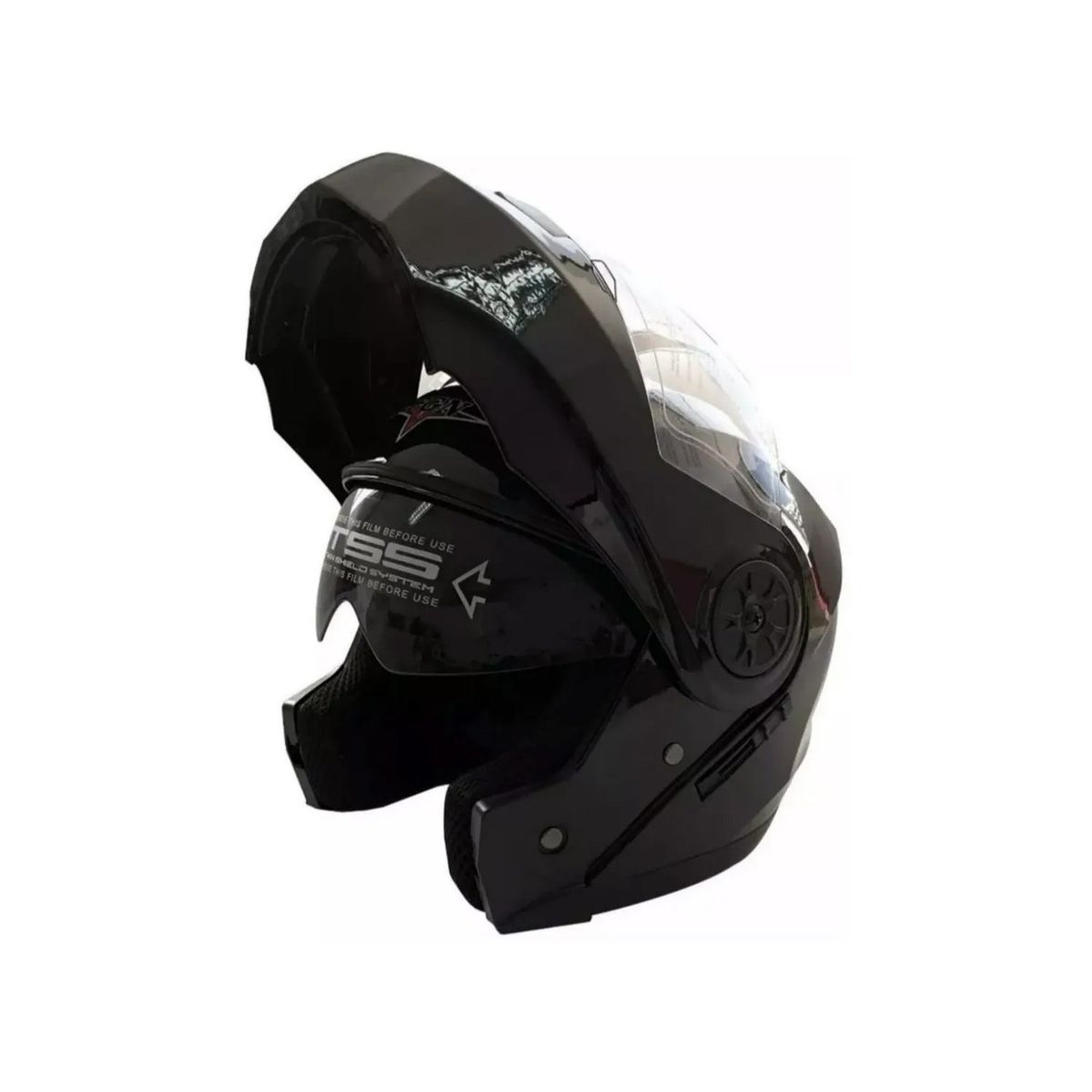 GENERICO - Casco Abatible Certificado Mica Y Gafas Talla Xl - SC