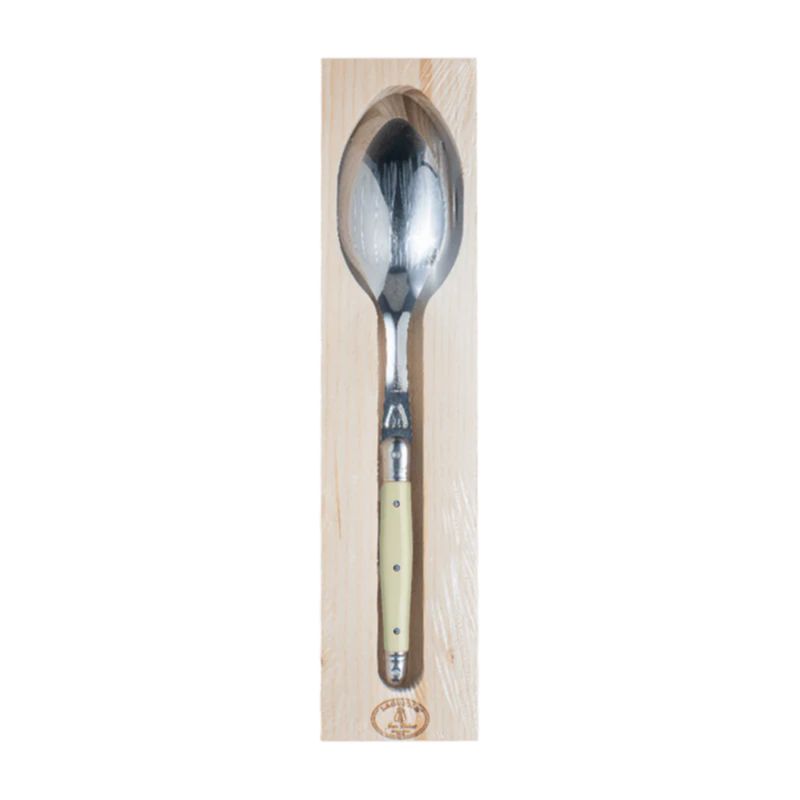 LAGUIOLE - Caja Cuchara servir Ivory