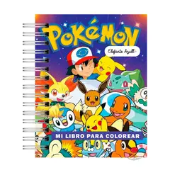ELEFANTE AZULL - Libro para colorear Pokemon