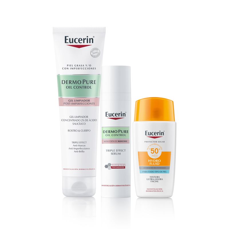 EUCERIN - Pack Eucerin rutina piel grasa antimanchas y antibrillo