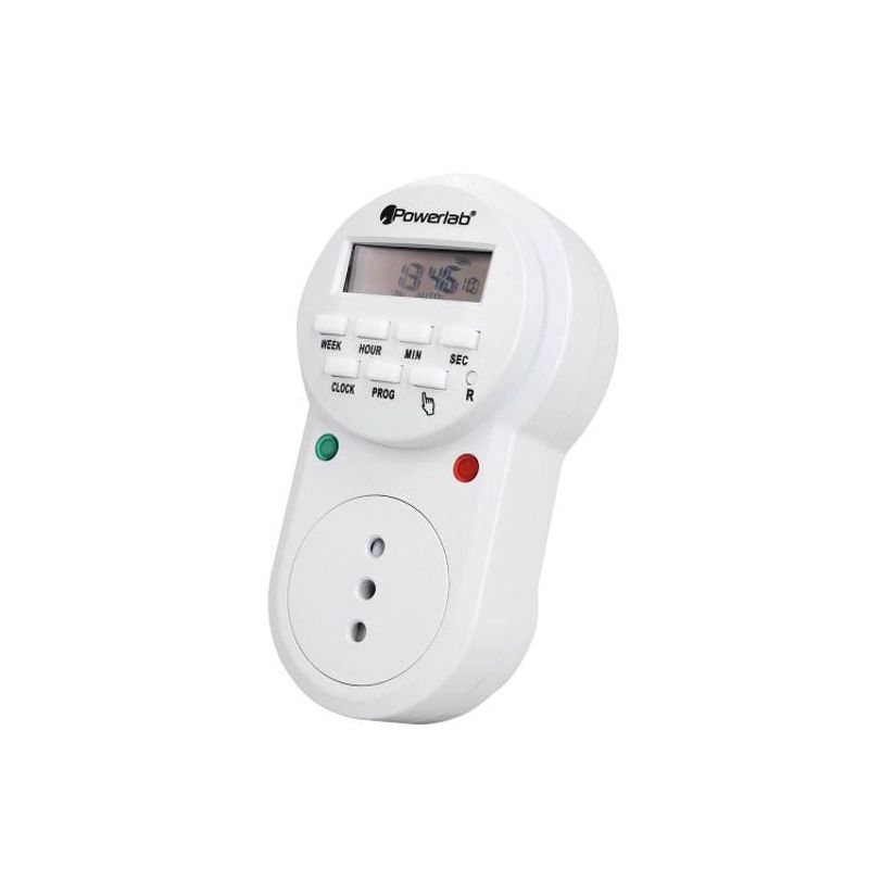 POWERLAB - Timer Temporizador Digital Semanal 247 Powerlab - 9235 POWERLAB