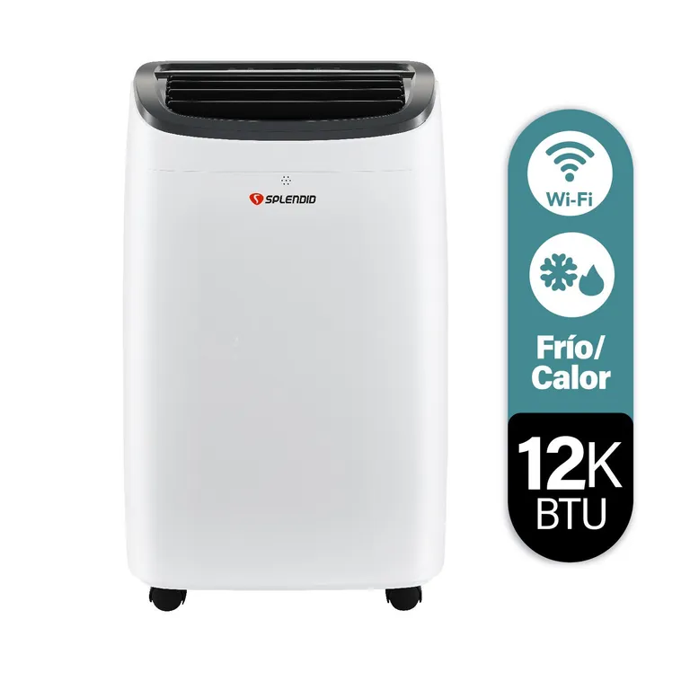 SPLENDID Aire acondicionado portátil 12000 BTU Wi Fi