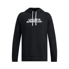UNDER ARMOUR - Polerón UA Rival Fleece Txtr hombre Negro