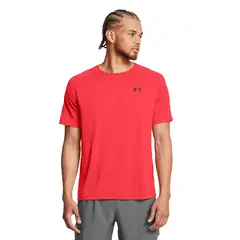 UNDER ARMOUR - Polera manga corta Tech 2.0 hombre Rojo