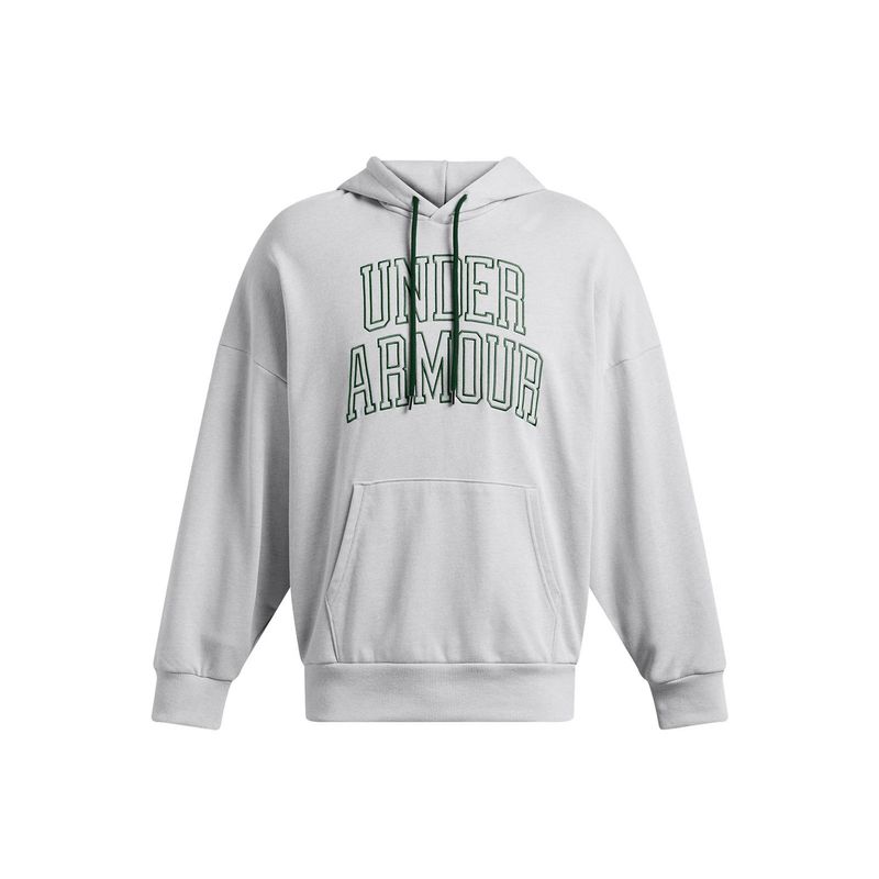 UNDER ARMOUR - Polerón Oversize UA Icon para hombre Gris UNDER ARMOUR