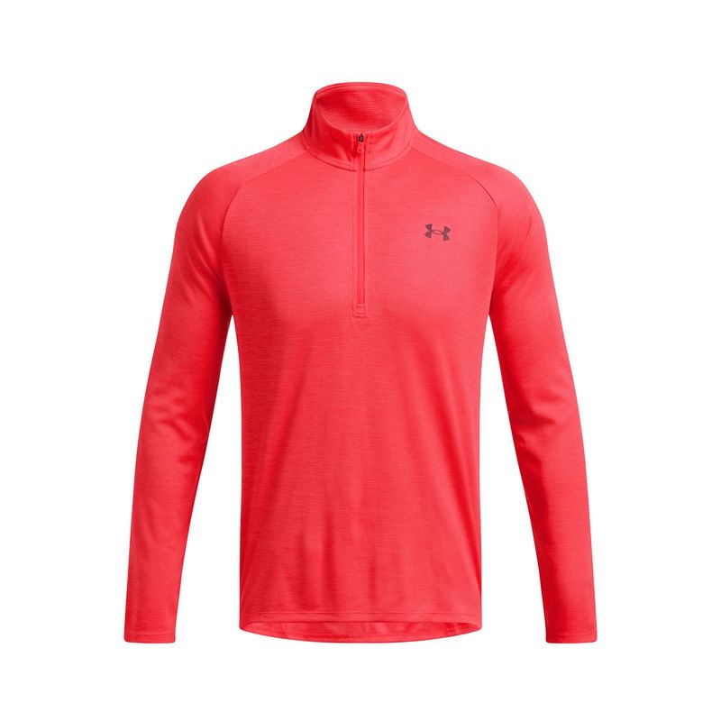 UNDER ARMOUR - Polerón UA Tech ½ zip hombre Rojo UNDER ARMOUR
