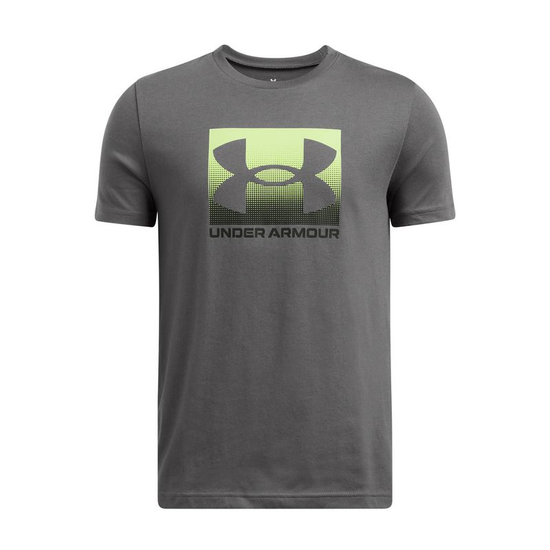 UNDER ARMOUR - Polera manga corta Boxed Sports niño Gris UNDER ARMOUR