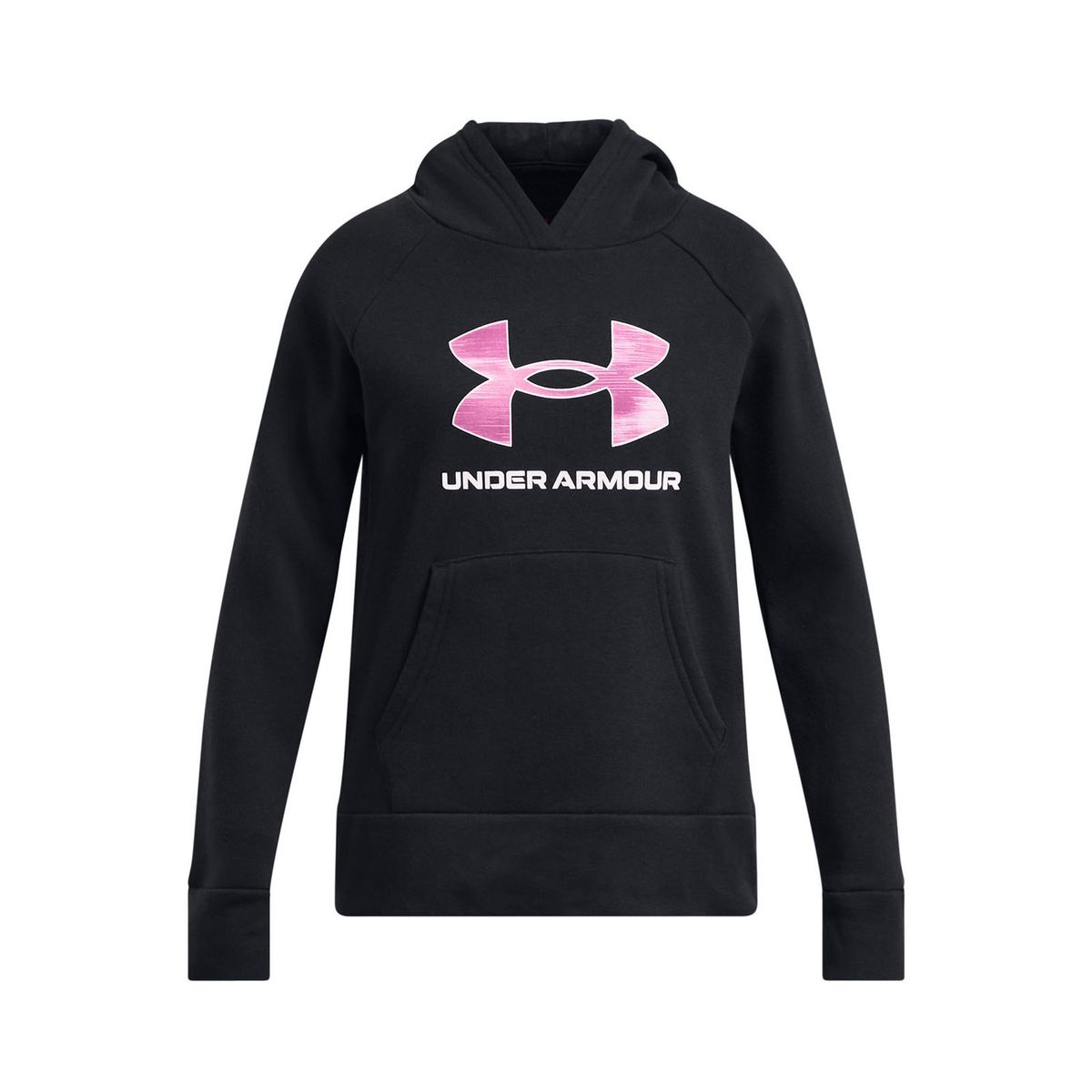UNDER ARMOUR - Polerón UA Rival niña Negro UNDER ARMOUR