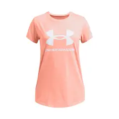 UNDER ARMOUR - Polera manga corta UA para niña Naranjo
