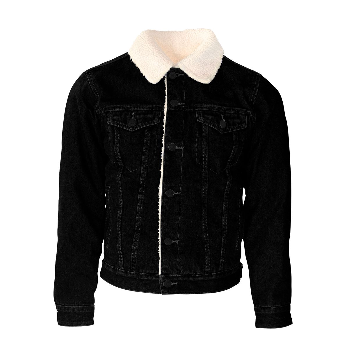 PARADA 111 - Chaqueta Mezclilla Parada 111 Negra