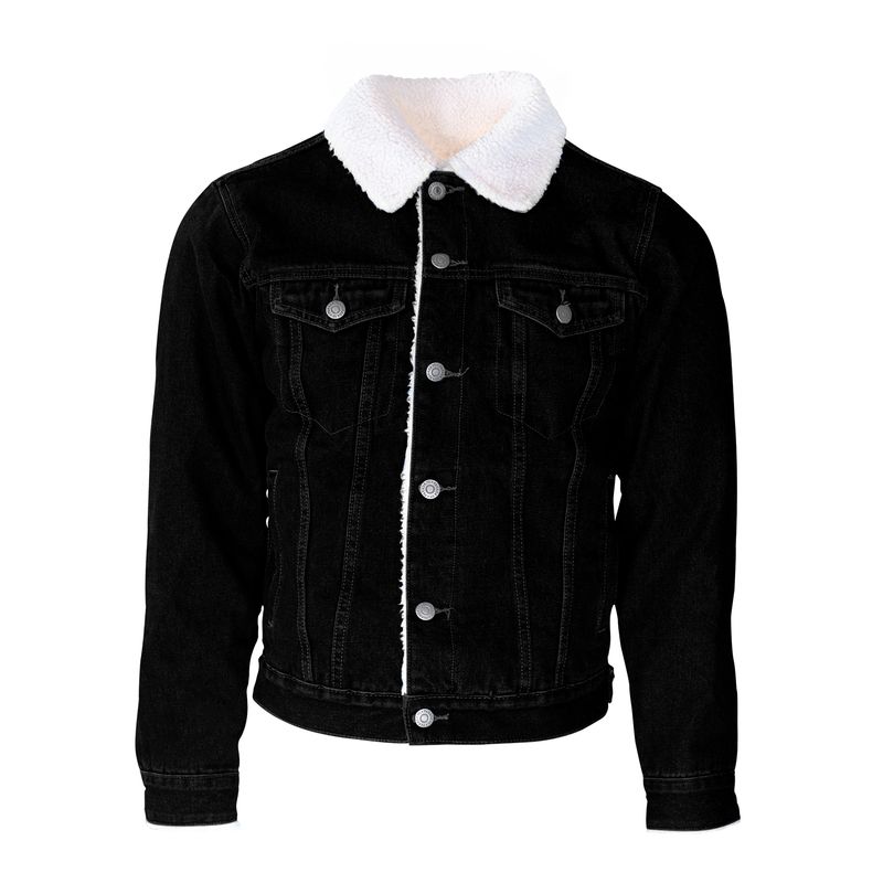 PARADA 111 - Chaqueta Mezclilla Parada 111 Negra