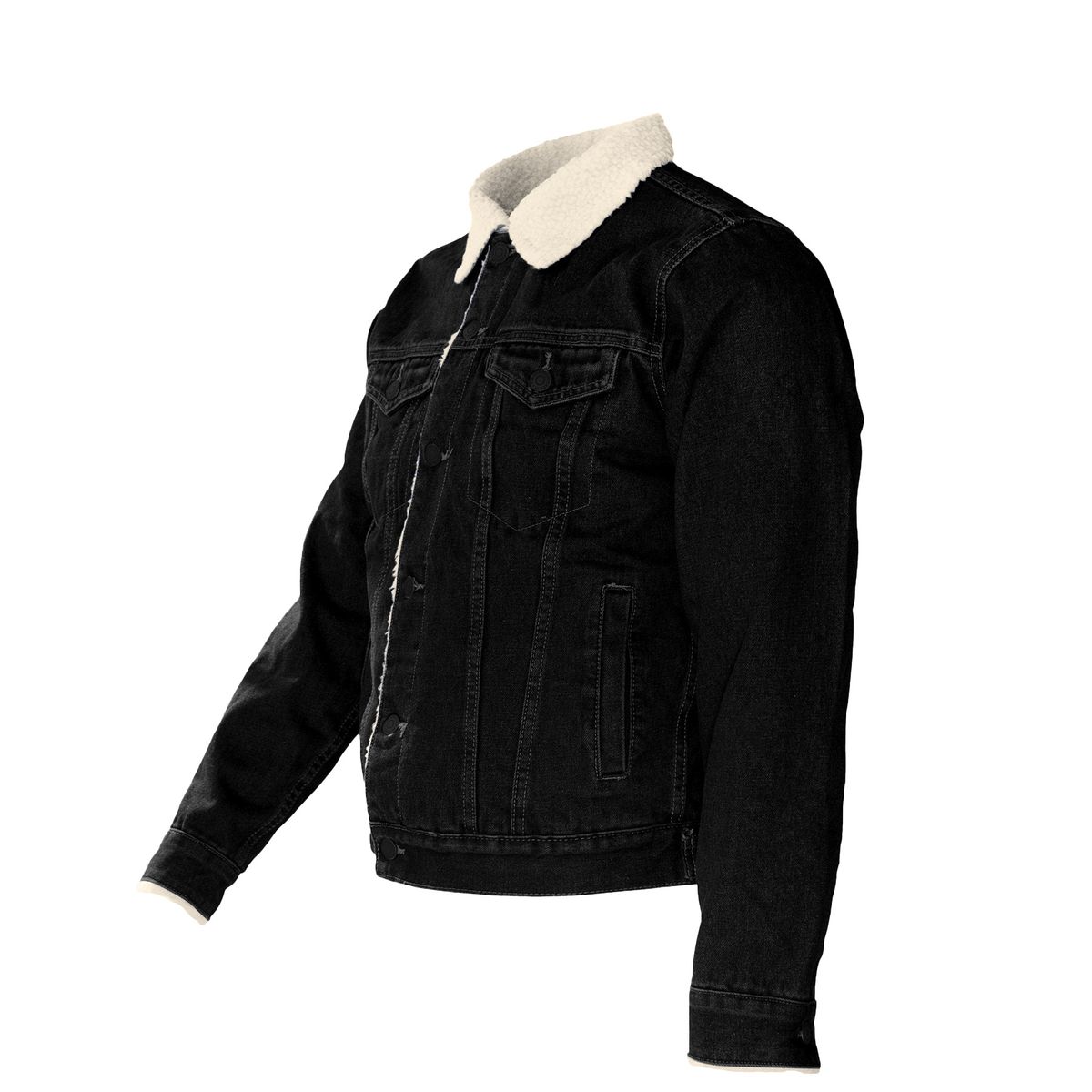 PARADA 111 - Chaqueta Mezclilla Parada 111 Negra