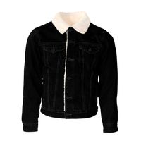 Chaqueta Mezclilla Negra