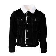 PARADA 111 - Chaqueta Mezclilla Negra