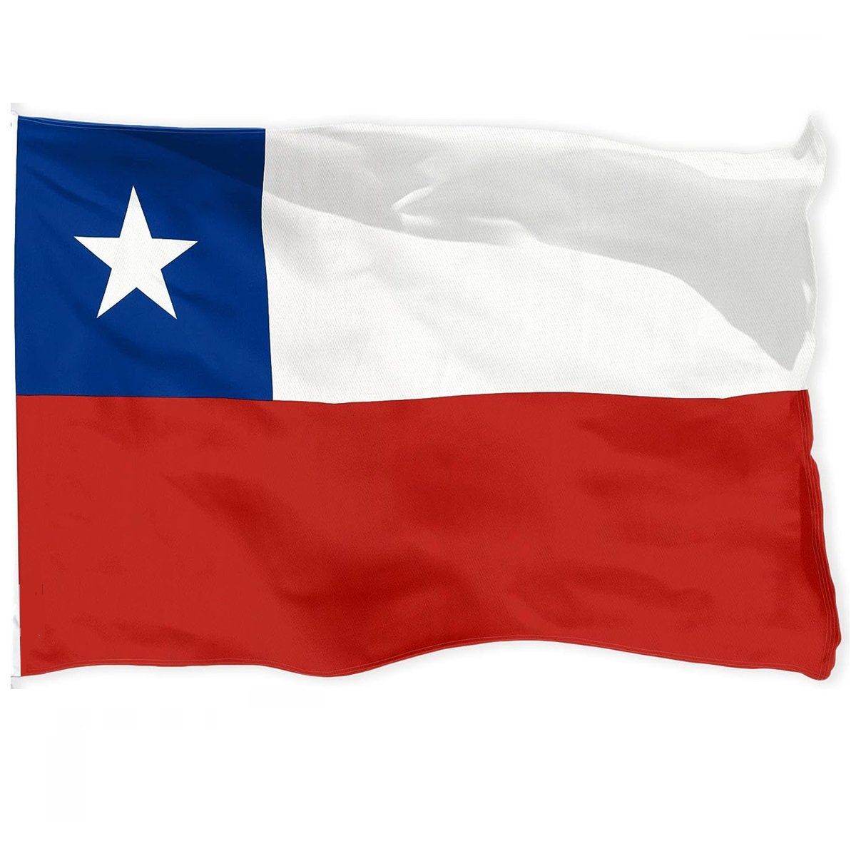 GENERICO - Banderas De Chile Bandera Chile Chilena 90 X 60 Tela