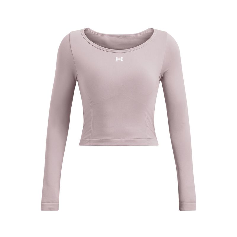 UNDER ARMOUR - Polera manga larga VnshSeamless mujer Gris UNDER ARMOUR