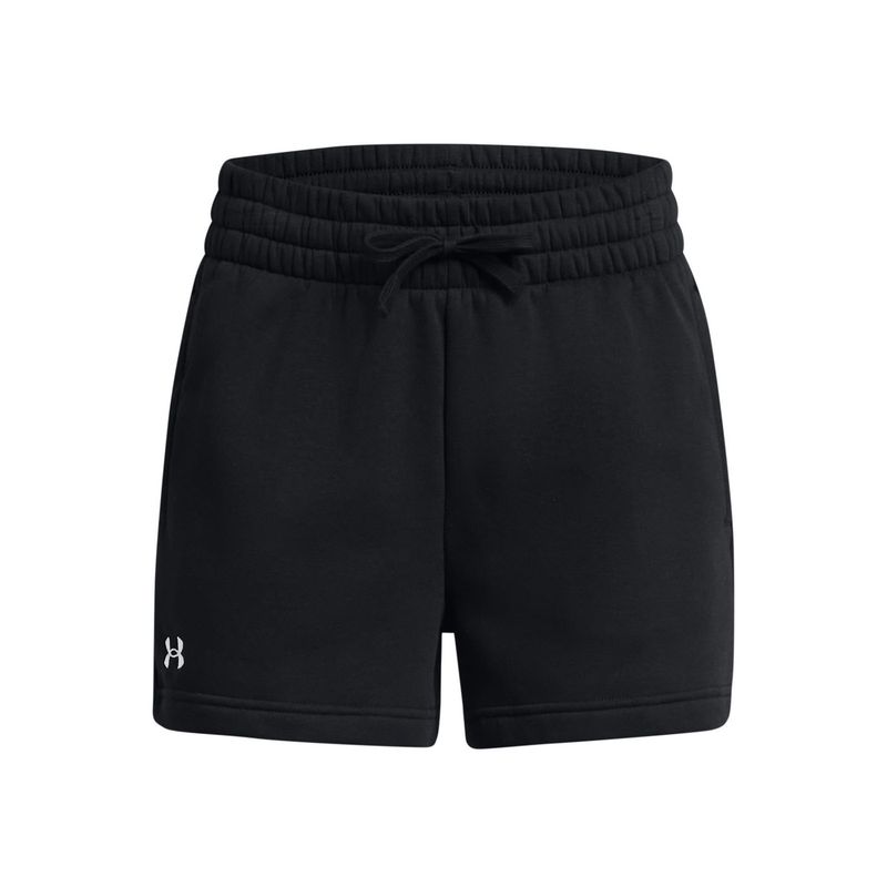 UNDER ARMOUR - Shorts UA Rival Fleece para mujer Negro UNDER ARMOUR