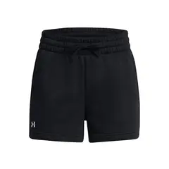 UNDER ARMOUR - Shorts UA Rival Fleece para mujer Negro