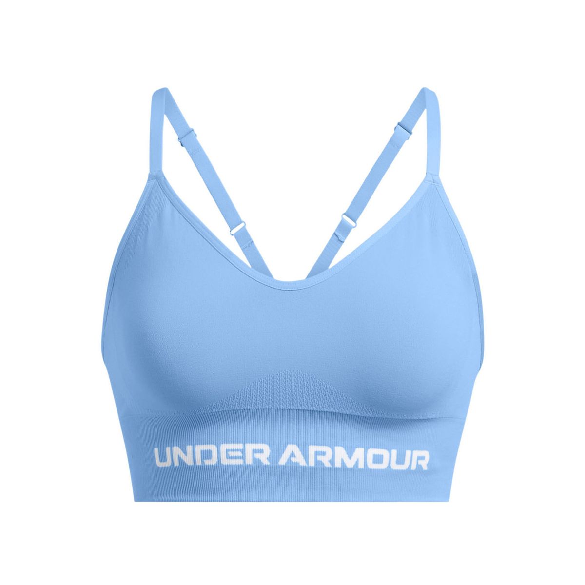 UNDER ARMOUR - Sostén low seamless Vanish mujer Azul UNDER ARMOUR