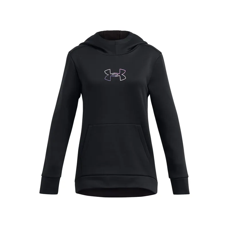 UNDER ARMOUR - Polerón Armor Fleece® para niña Negro UNDER ARMOUR