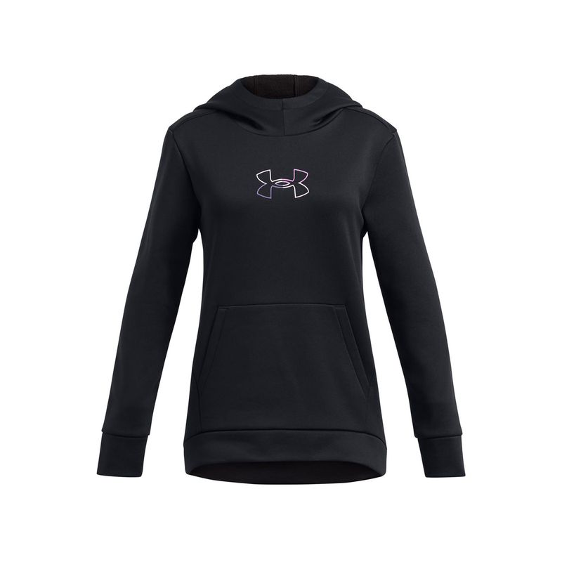 UNDER ARMOUR - Polerón Armor Fleece® para niña Negro UNDER ARMOUR