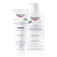 EUCERIN - Pack Balsamo Ligero + Aceite Ducha Atopi Control
