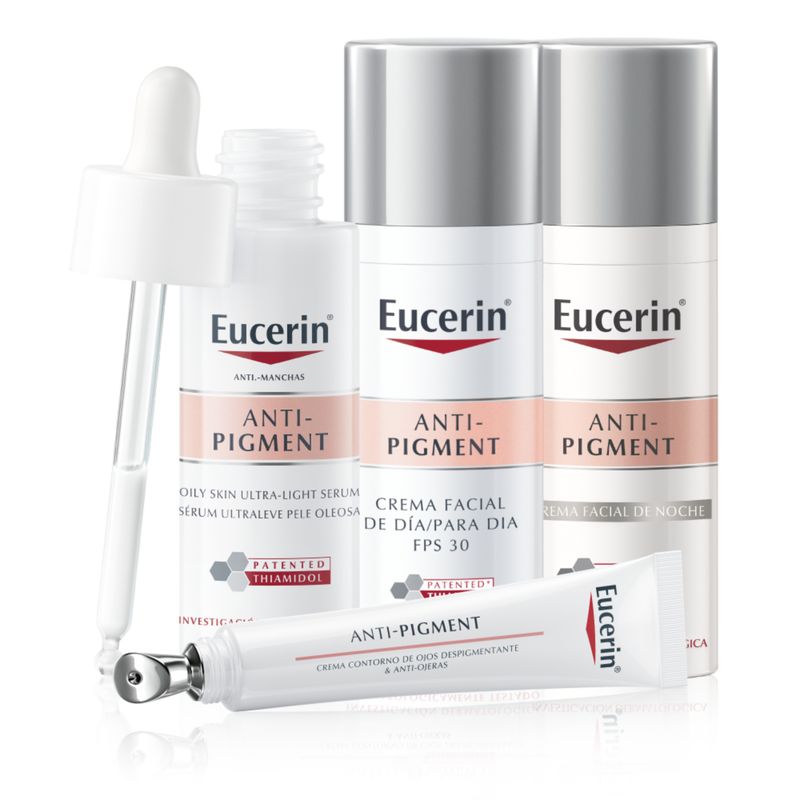 EUCERIN - EUCERIN Pack Rutina Antipigment Dia FPS30+Noche+Ojo+Serum