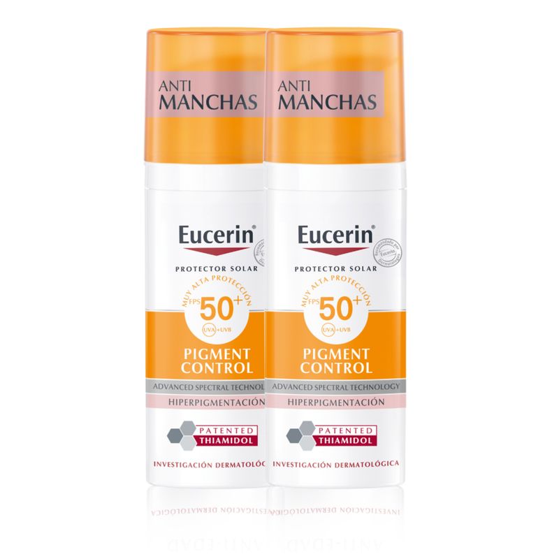 EUCERIN - EUCERIN Pack 2x Protector Solar Oil Control Piel Grasa FPS50.-