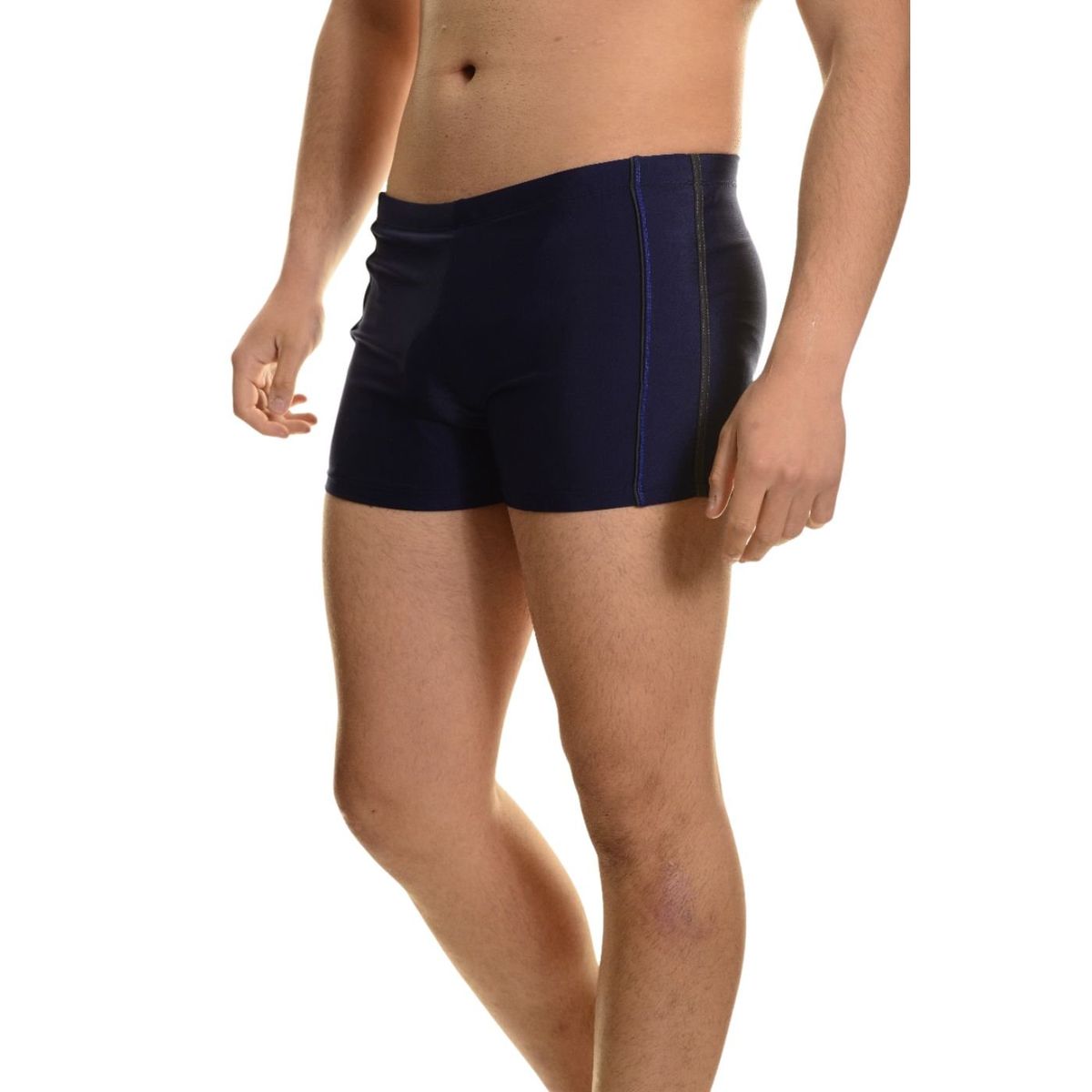 LIKE SHOP - Traje De Baño Lycra Hombre Deportivo Natacion Ajustado Brasil 8337