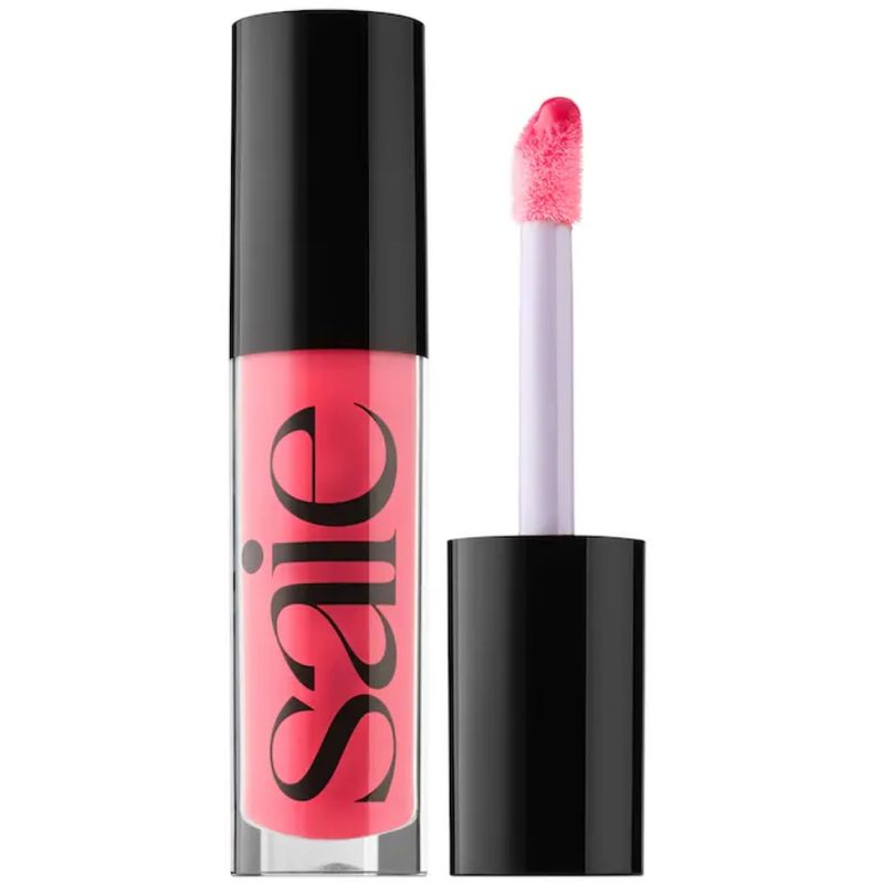 SAIE - Brillo Labial Hidratante Glossybounce  Saie  Play rosa 5 ml