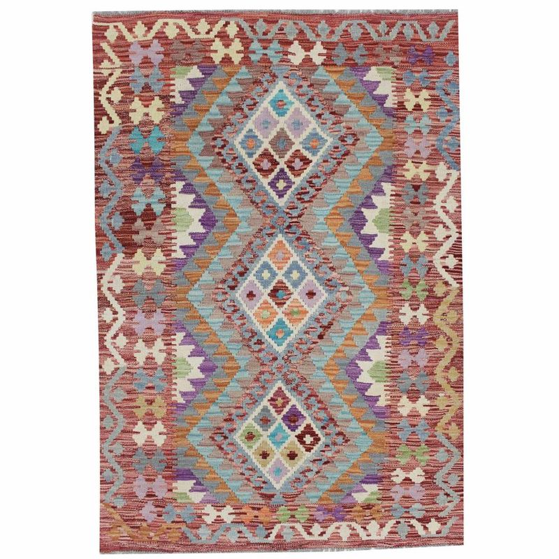 RUGS CL - Alfombra Rugscl Kilim Newtri Multicolor 100x150 7407KP