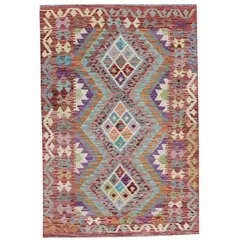 RUGS CL - Alfombra Rugscl Kilim Newtri Multicolor 100x150 7407KP