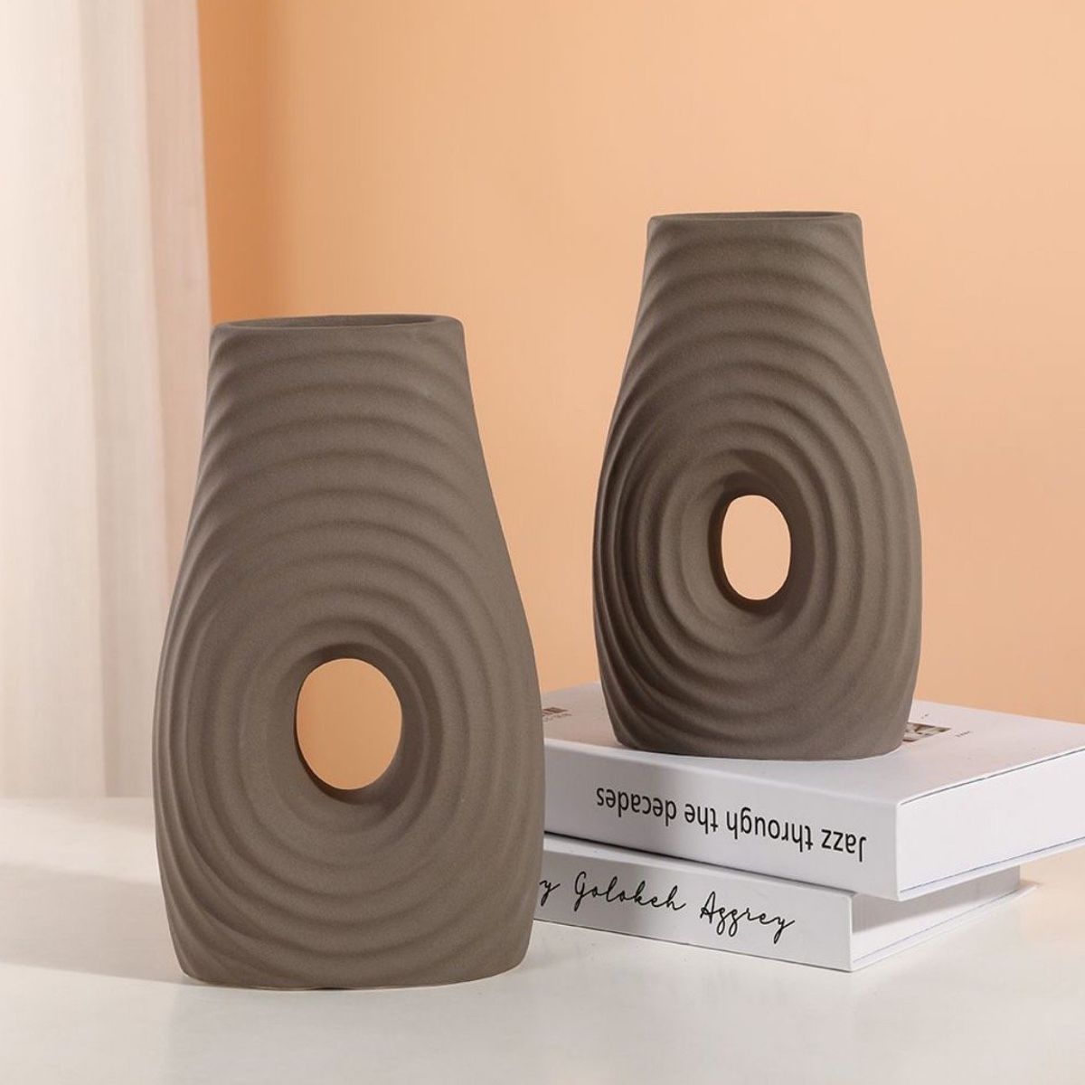 GENERICO - Jarron Adorno Decorativo Hogar Figura