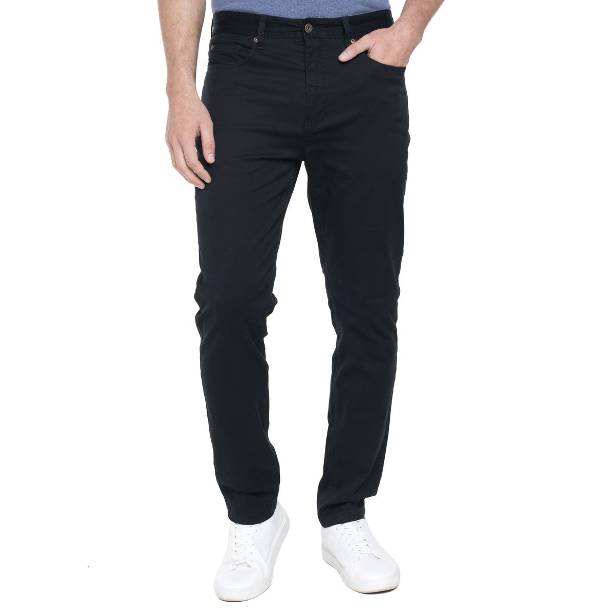 POTROS - Pantalón Hombre Gabardina Algodón Atenas Slim fit POTROS