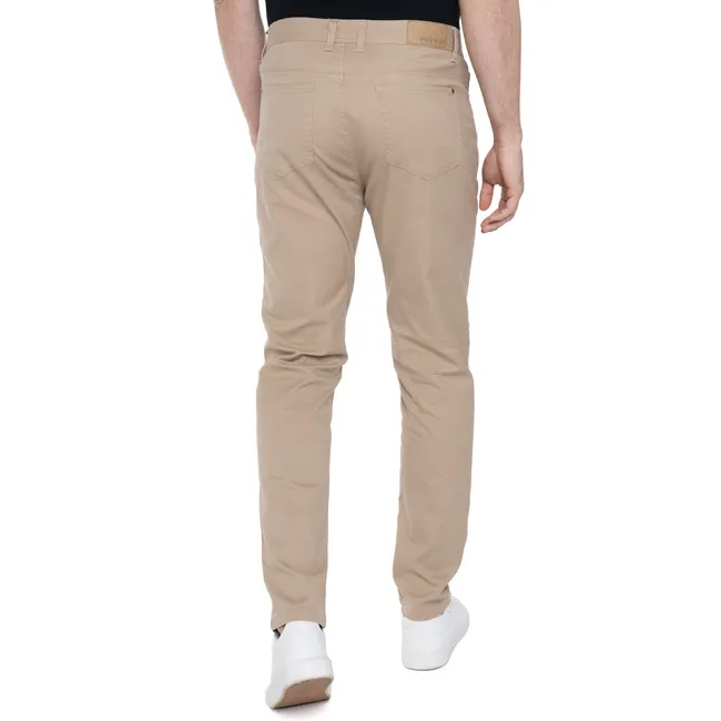 POTROS - Pantalón Hombre Gabardina Algodón Atenas Slim fit POTROS