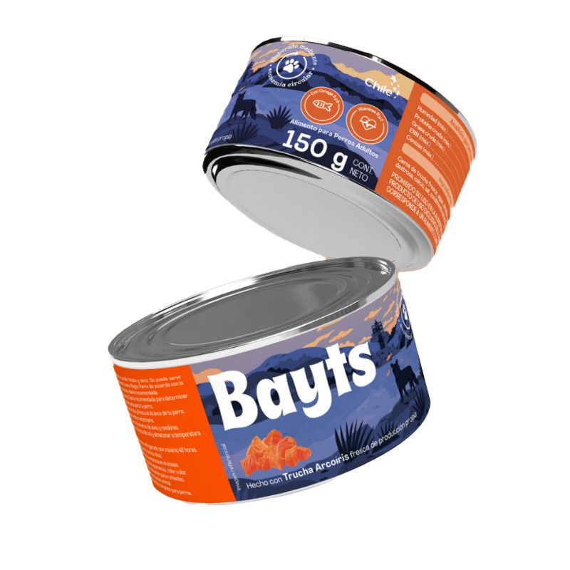 BAYSWATER - Bayts Alimento Humedo Premium Trucha Arcoiris Perro 150gr