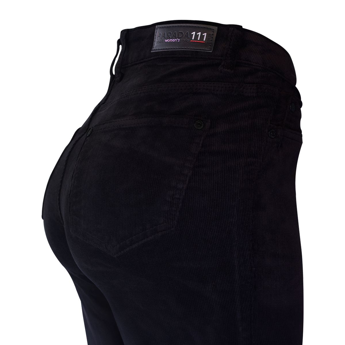 PARADA 111 - Pantalón Cotelé Parada 111 Negro