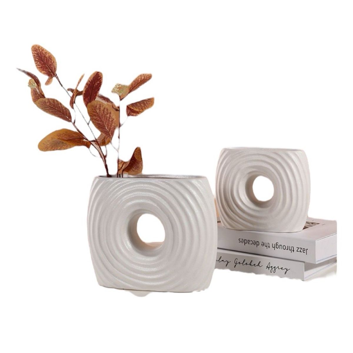 GENERICO - Jarron Adorno Decorativo Hogar Figura