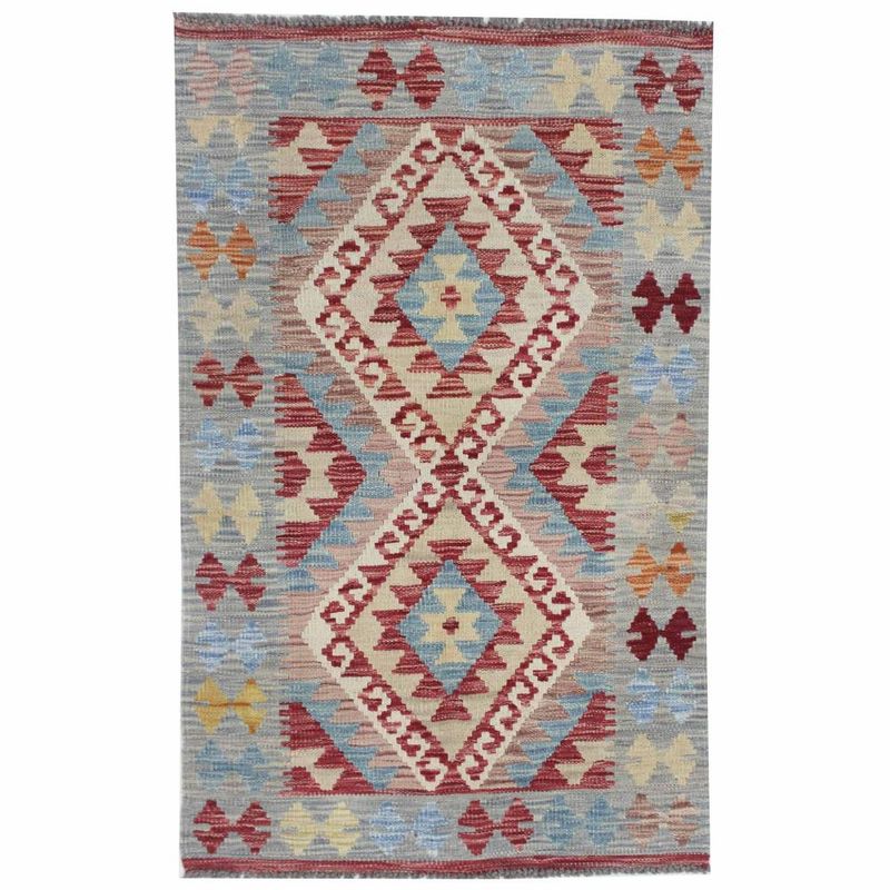 RUGS CL - Alfombra Rugscl Kilim Newtri Multicolor 077x122 7411KP