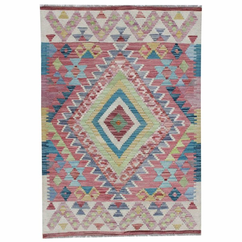 RUGS CL - Alfombra Rugscl Kilim Newtri Multicolor 084x123 7414KP