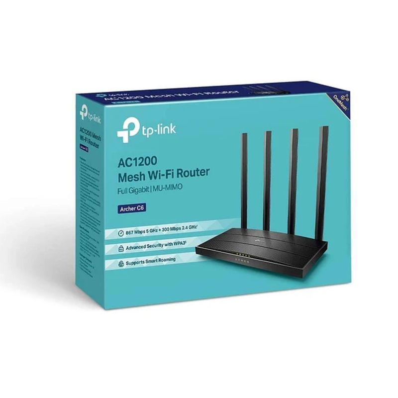 TP LINK - Router Inalámbrico AC1200 MU-MIMO Gigabit TP LINK