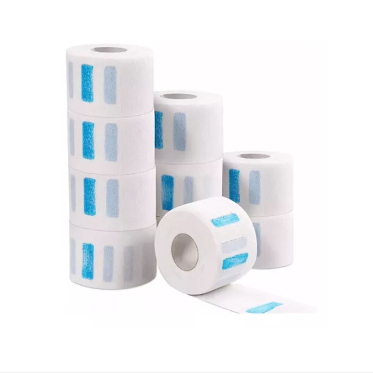 GENERICO - Kit 20 Rollo Papel Cubre Cuello Barbería Peluquería Barber