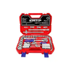 EMTOP - Kit 28 Llaves Dados 1/2"