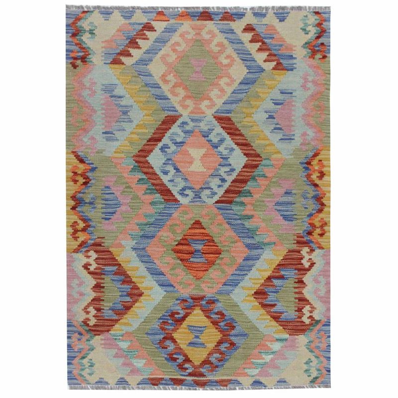 RUGS CL - Alfombra Rugscl Kilim Newtri Multicolor 089x124 7431KP