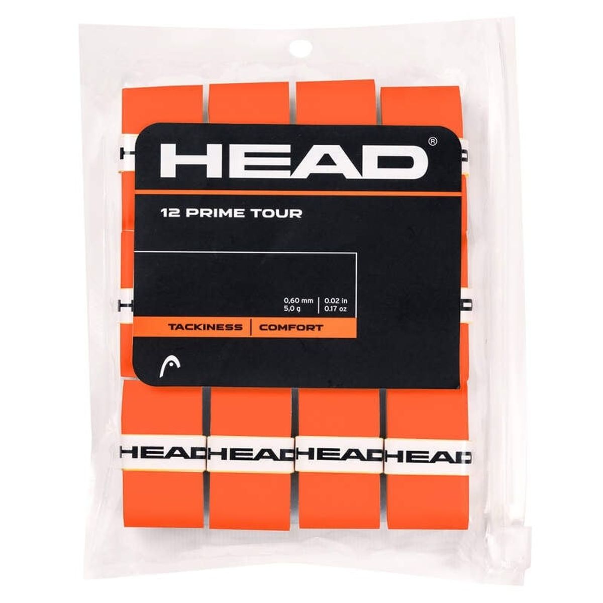 HEAD - Overgrip Head Prime Tour Naranjo X12 Tenis Padel