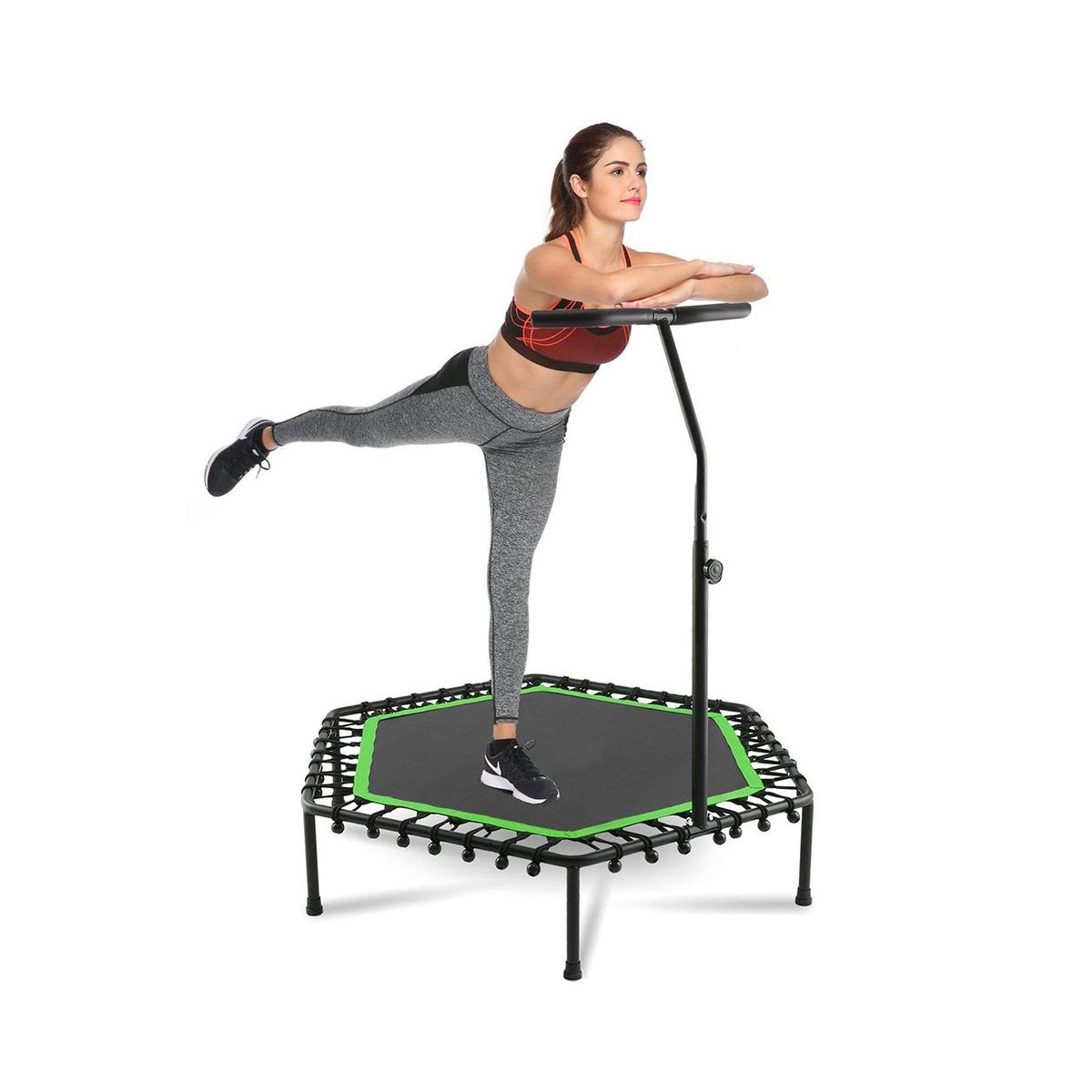 SDFIT - Trampolín hexagonal alto rendimiento 130 cm - 0068B (53")