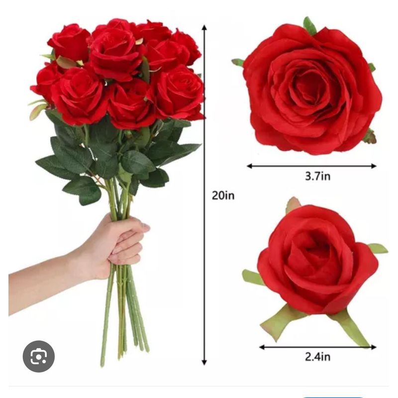 UNIVERSAL - RAMO ROSA DOBLE COLORES 30 CMS