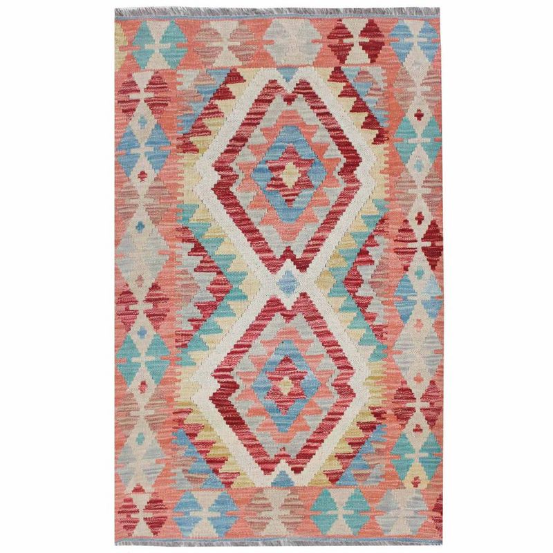 RUGS CL - Alfombra Rugscl Kilim Newtri Multicolor 081x115 7435KP
