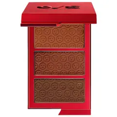 ONE SIZE BY PATRICK STARRR - Paleta de bronceado y contorno en trío Oscuro ONE SIZE