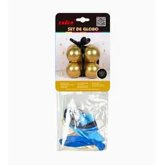GENERICO - Juego Caja de Regalo Color Dorado con Negro